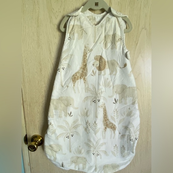 Crane Baby Wearable Blanket, Kendi, 1.7 TOG Soft Animal Print 0-9 Month - Picture 1 of 7